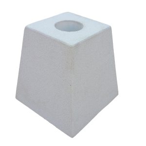Basa Grande Blanca de Piedra Artificial