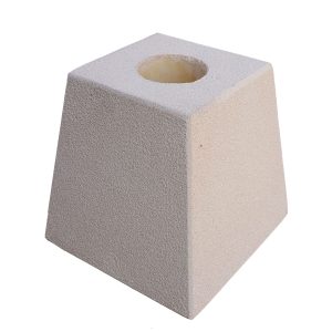 Basa Grande Rosa de Piedra Artificial